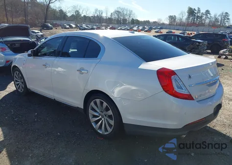 2015 Lincoln Mks z USA, uszkodzony, nr VIN 1LNHL9EK4FG604767